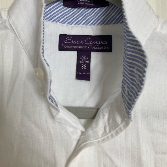🐎 Essex Classics | Performance Collection Coolmax white show shirt. - Picture 6 of 6